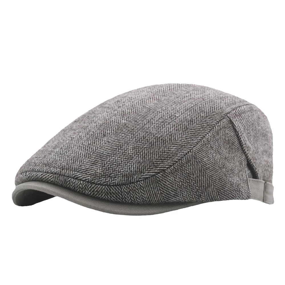 Oldman Dad Newsboy Caps Peaked Cap Beret British Style The Waiter Cap Forward Cap Retro Solid Driver Casual Soft Men Flat Cap