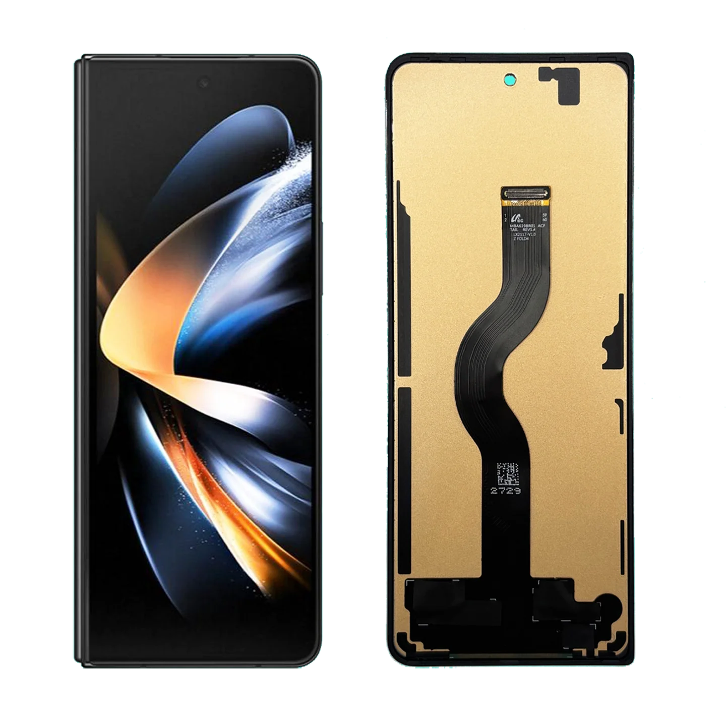 TFT LCD Display  for Samsung Z Fold 4 F936 LCD Display Touch Screen Digitizer Assembly Replacement for Samsung Z Fold4 Screen