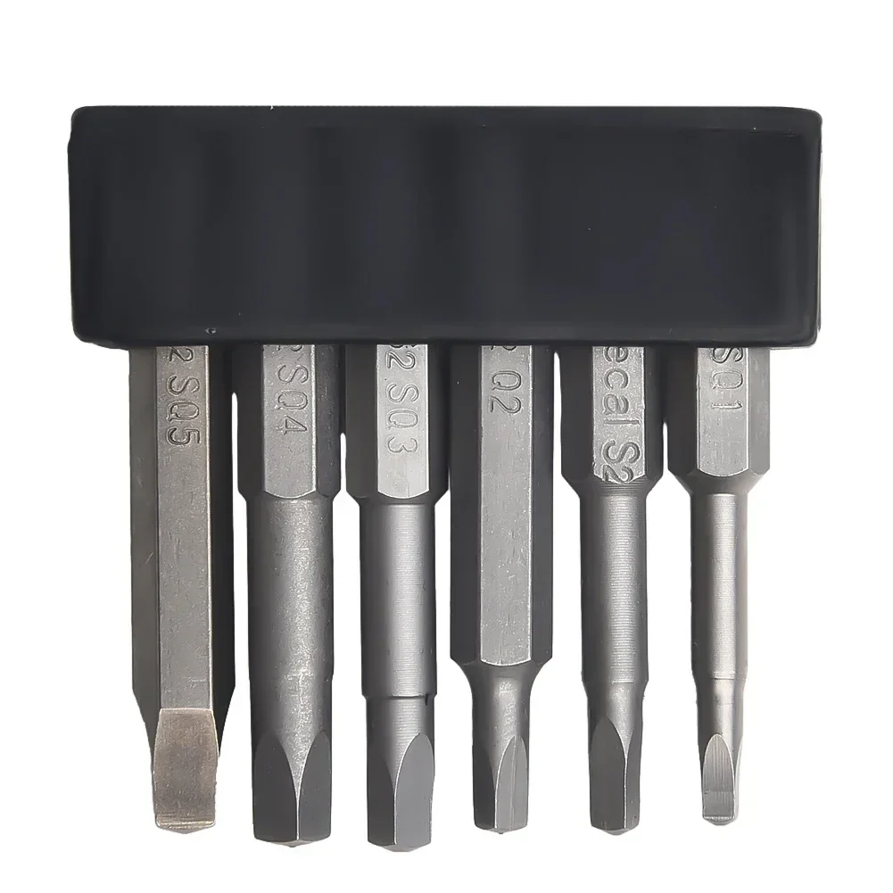 Screwdriver Bit Set Screwdriver Bits Alloy Steel Hex Shank Magnetic Screwdriver Screwdriver Bit Set Square Head