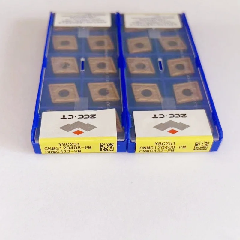 

CNMG120404-PM YBC251 /CNMG120408-PM YBC251 /CNMG120412-PM YBC251 CNC turning tool blade carbide inserts 10Pcs
