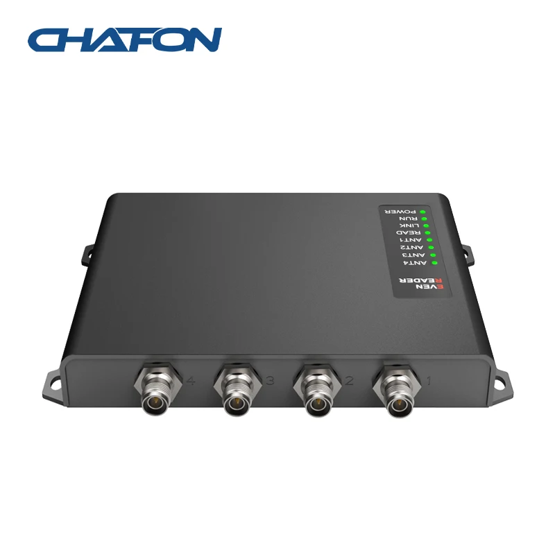 CHAFON CF810 15M Long range entfernung fest uhf rfid reader mit 4 antenne ports für lager management kostenloser SDK