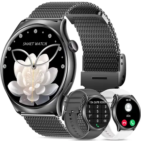 Per Motorola Moto G24 Tecno Phantom V Fold Motorol Smart Watch Bluetooth Chiamata Smartwatch Monitor della temperatura corporea Pressione sanguigna