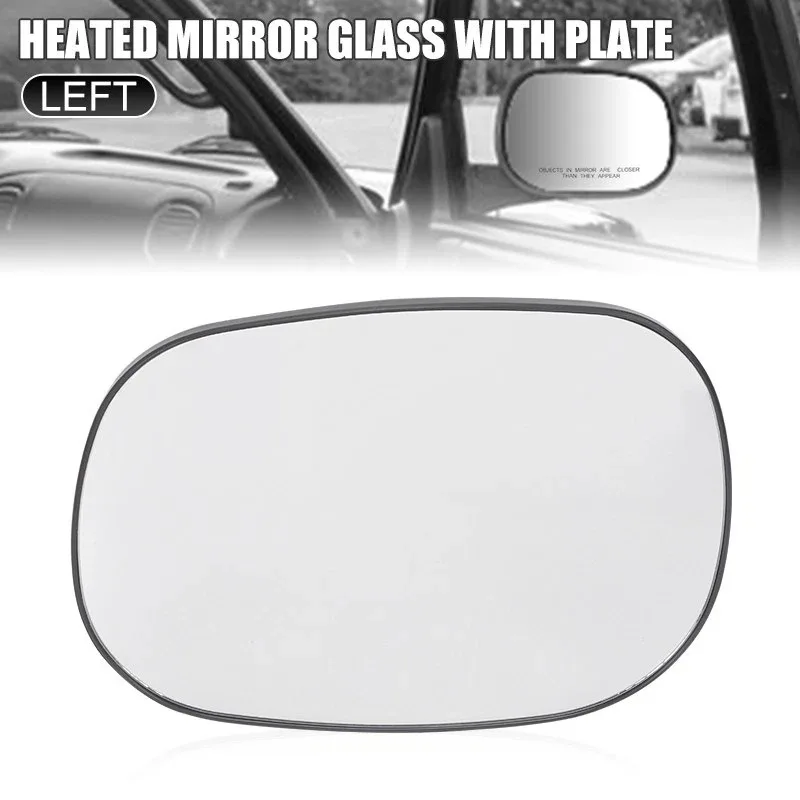 Heated Side Rear View Mirror Glass 30716137 Compatible with Volvo XC70 XC90 2007‑2014 Aftermarket Wing Mirror Lens