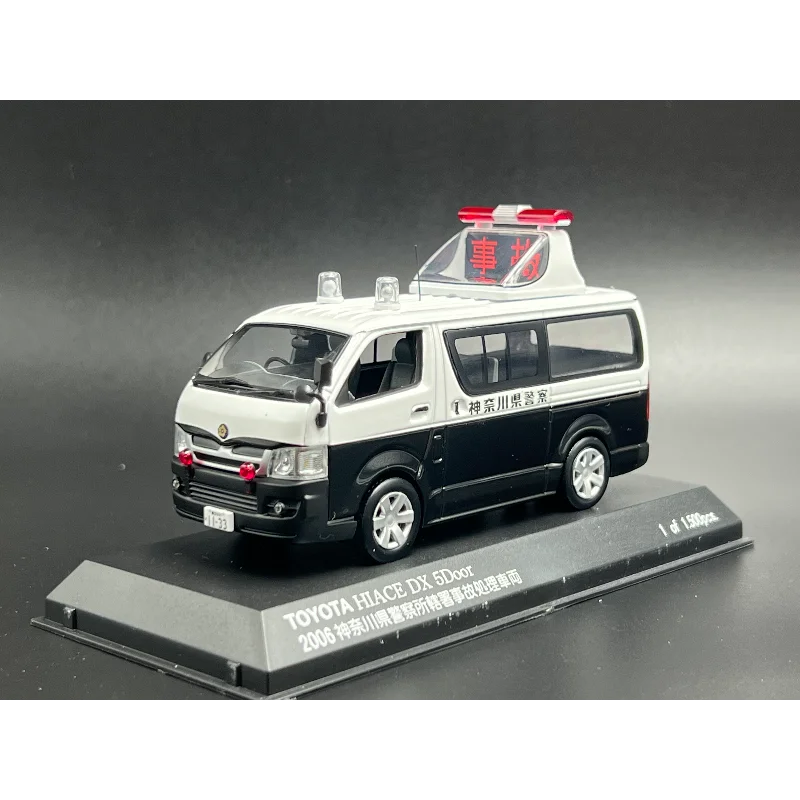 

Diecast RaiS 1:43 Scale Toyota HIACE Kanagawa Accident Handling Vehicle 2006 Alloy Car Model Collectible Toy Gift Souvenir