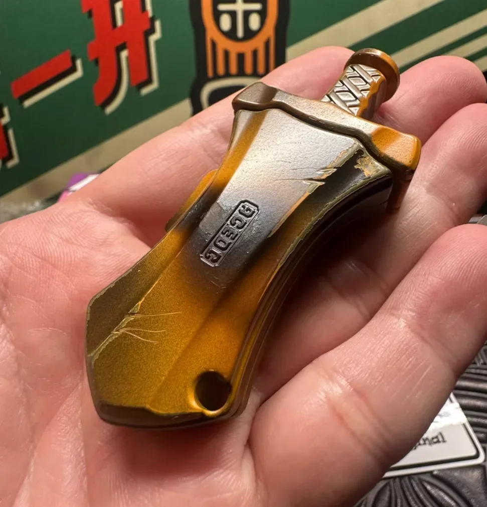 Used EDC ACEdc Waste Soil Master Sword Titanium Alloy Ceramic fidget slider Decompression toys