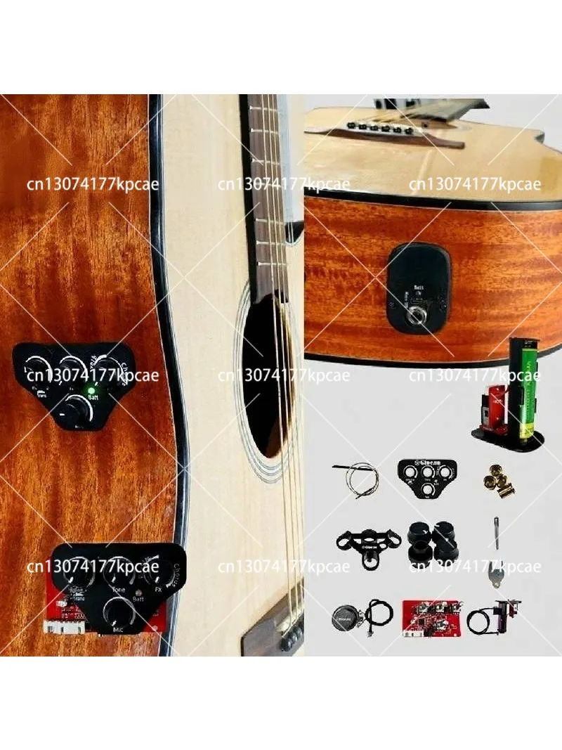 Box piano vibrator pickup folk classical guitar pickup