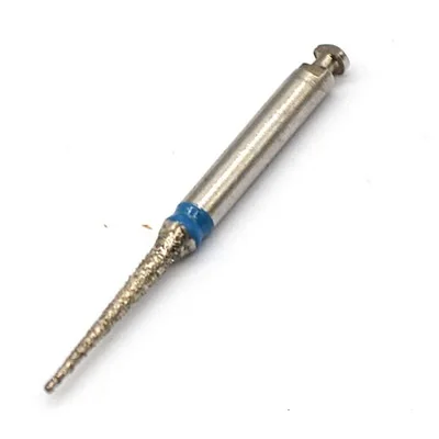 10Pcs Dentist Low Speed Dental RA Diamond Burs For 2.35mm Shank Handpiece