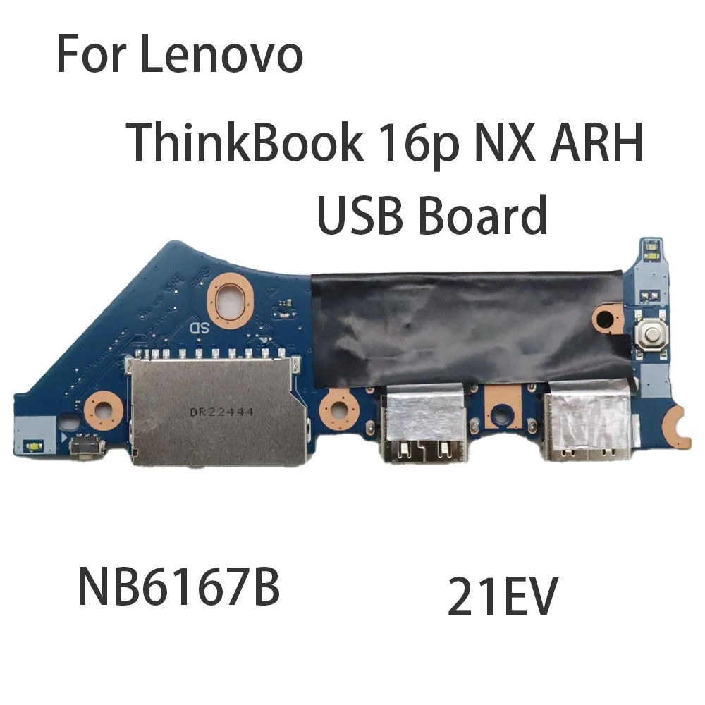 Для Lenovo ThinkBook 16p NX ARH USB плата FRU:5C50S25445 NB6167B плата