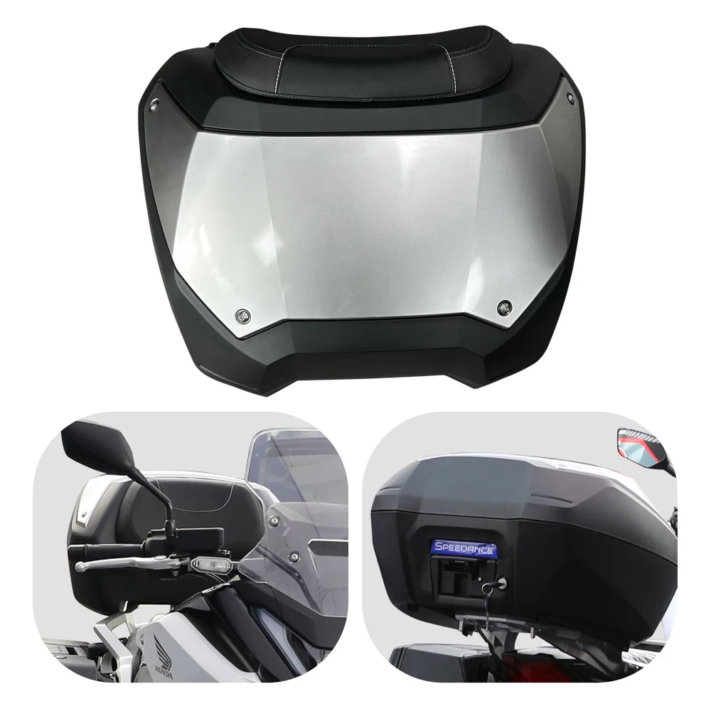 Speedance Top Case for Honda NC750X Motorcycle Top Koffer - Heavy Duty Lockable Rear Trunk Luggage Box