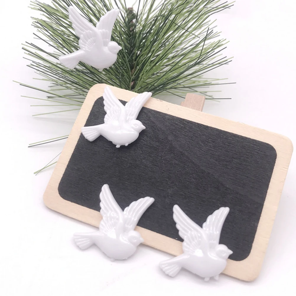 

24 Pigeon Stickers 3D Adhesive Wall Decor Baby Nursery DIY Animal Figurine Kids Bedroom Girl Boy Decals