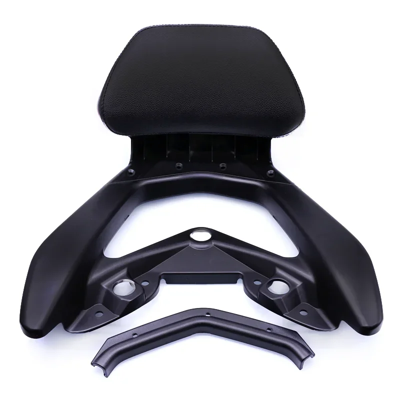 

REALZION Motorcycle Rear Backrest Tail Top Box Case Bracket Cover CNC Aluminum Luggage Rack Cargo Holder For Yamaha NMAX 155 125
