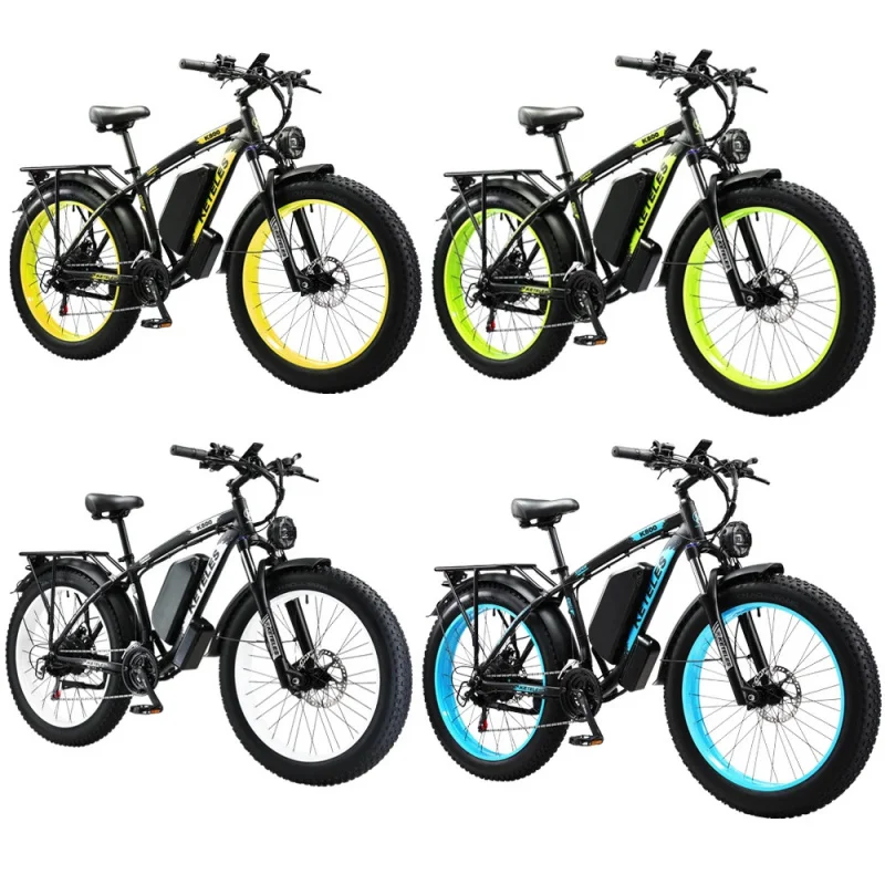 

Распродажа, бесплатная доставка, электрический горный велосипед K800, одиночный задний мотор-концентратор, литиевая толстая шина, электрический велосипед