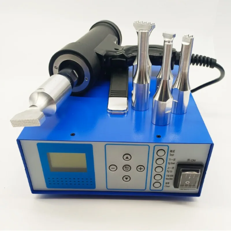 Handheld Ultrasonic Spot Welder Fabric Plastic Welding Car Interior Door Panel Modification Welding Gun