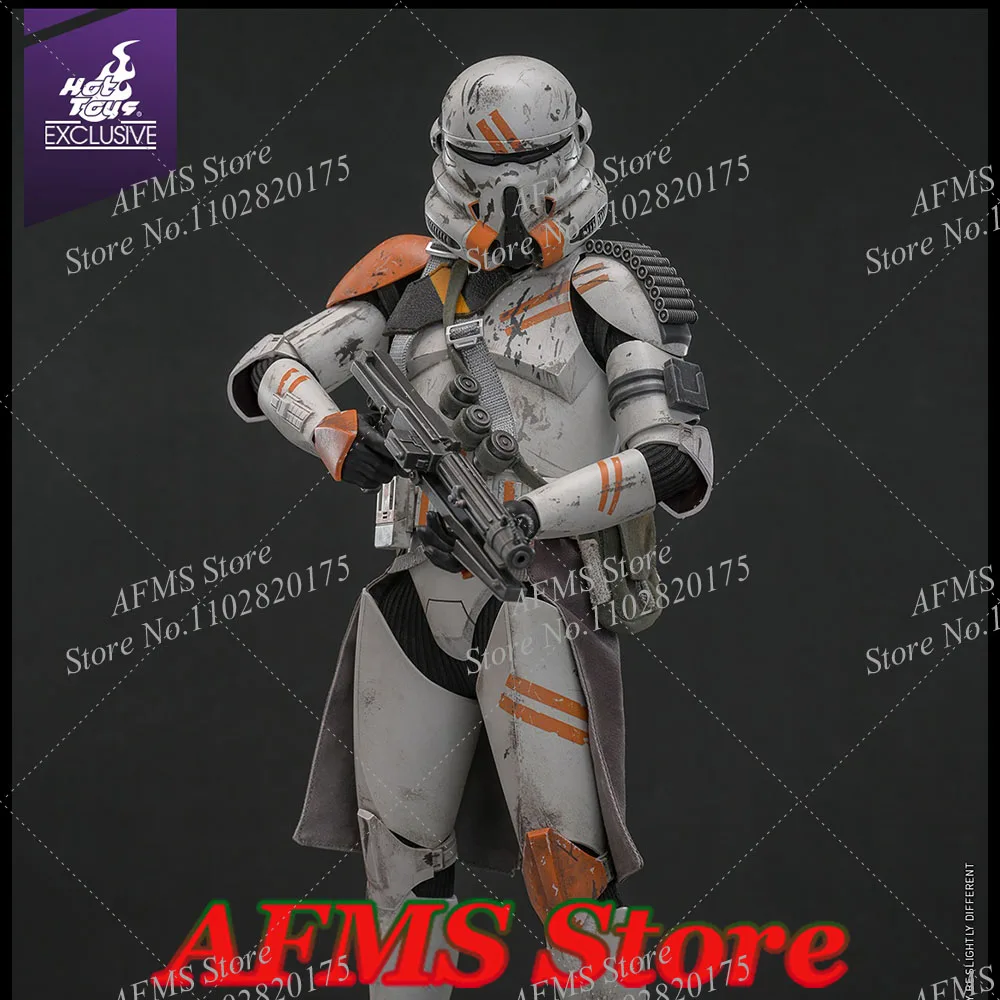 

HOTTOYS MMS794 1/6 Men Soldier Airborne Trooper 212Th Attack Battalion Star Wars Clone Paratrooper 12" Action Figure Model