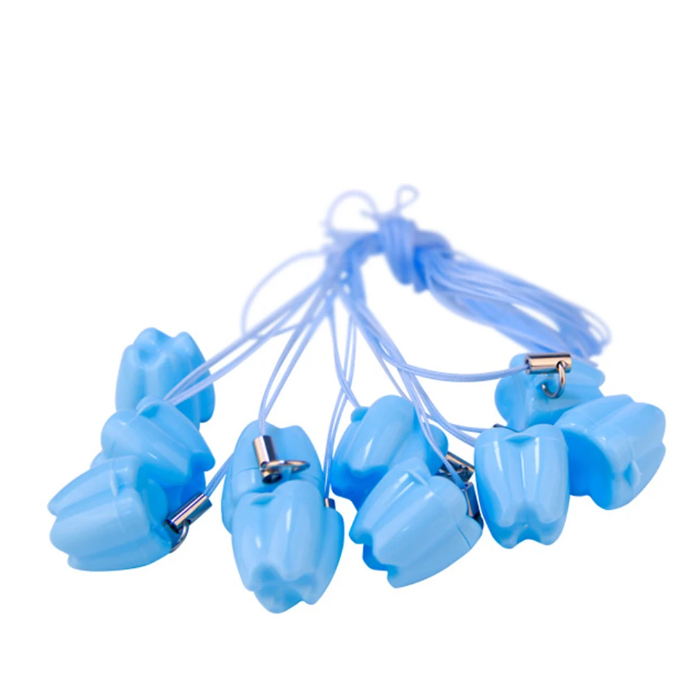 

7pcs Baby Teeth Box Mixed Color Durable Plastic Storage Case for Keepsake Long Term Use Safe Container