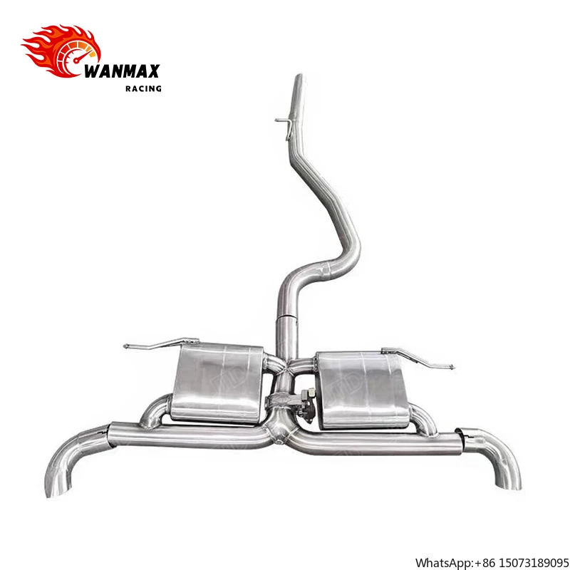 

Высокопроизводительная выхлопная система Valvetronic Catback из нержавеющей стали 304 для Audi Q3 Sportback 2.0 2020 года