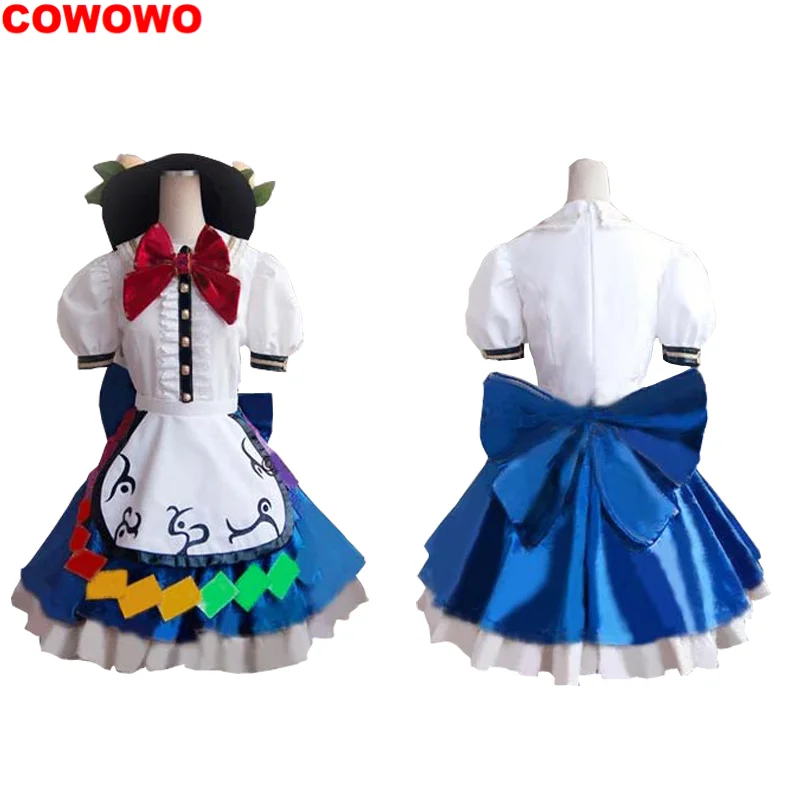 COWOWO-Touhou Project Hinplanes Wi Tenkr fur s Cosplay Costume, Cos Game Anime Party Uniform, Hmatte en Play Py Clothes, Clothes