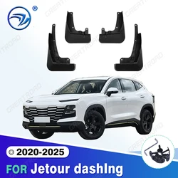 For Chery Jetour Dashing 2020 2021 2022 2023 2024 2025 Fender Mudflaps Splash Guards Mudguards Mud Flaps car Accessories