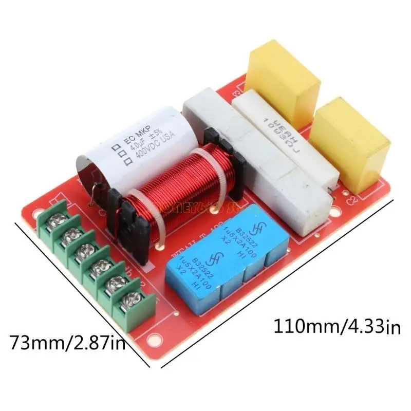 F62c treble speaker frekuensi pembagi 100W mini hifi rak buku speaker home