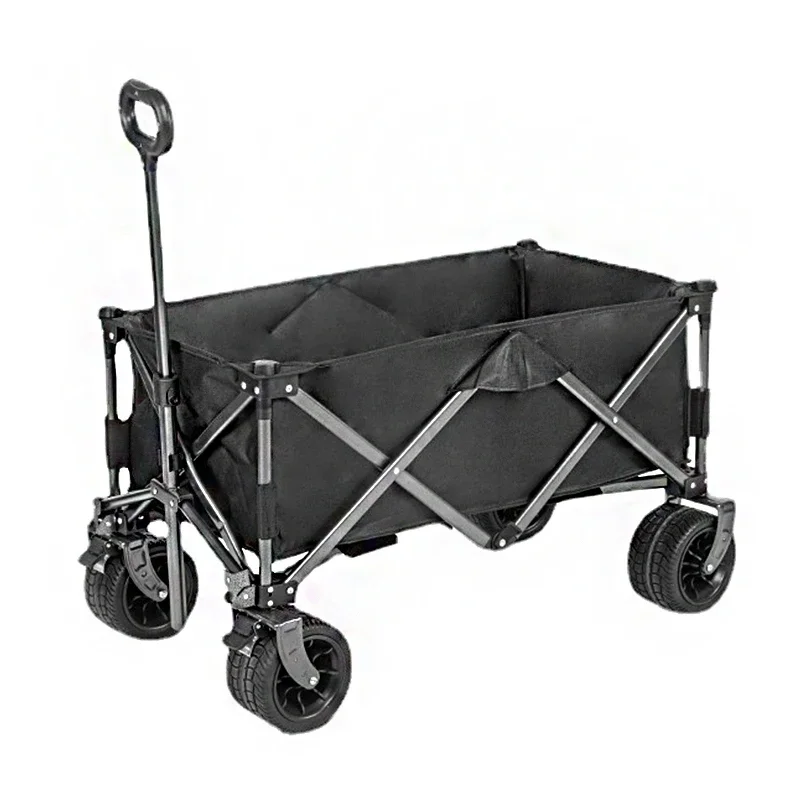 

Wholesale Durable Outdoor Beach Camping Trolley Cart Popular Camping Folding Site Wagon