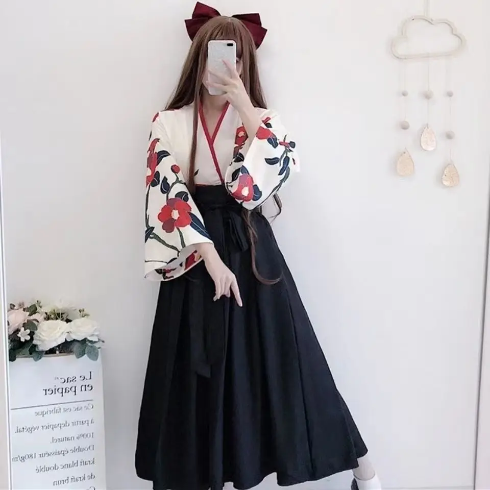 Hanfu Han Element antico stile cinese Ming Dynasty miglioramento abbigliamento tradizionale donna abito asiatico ragazza bella gonna cappotto