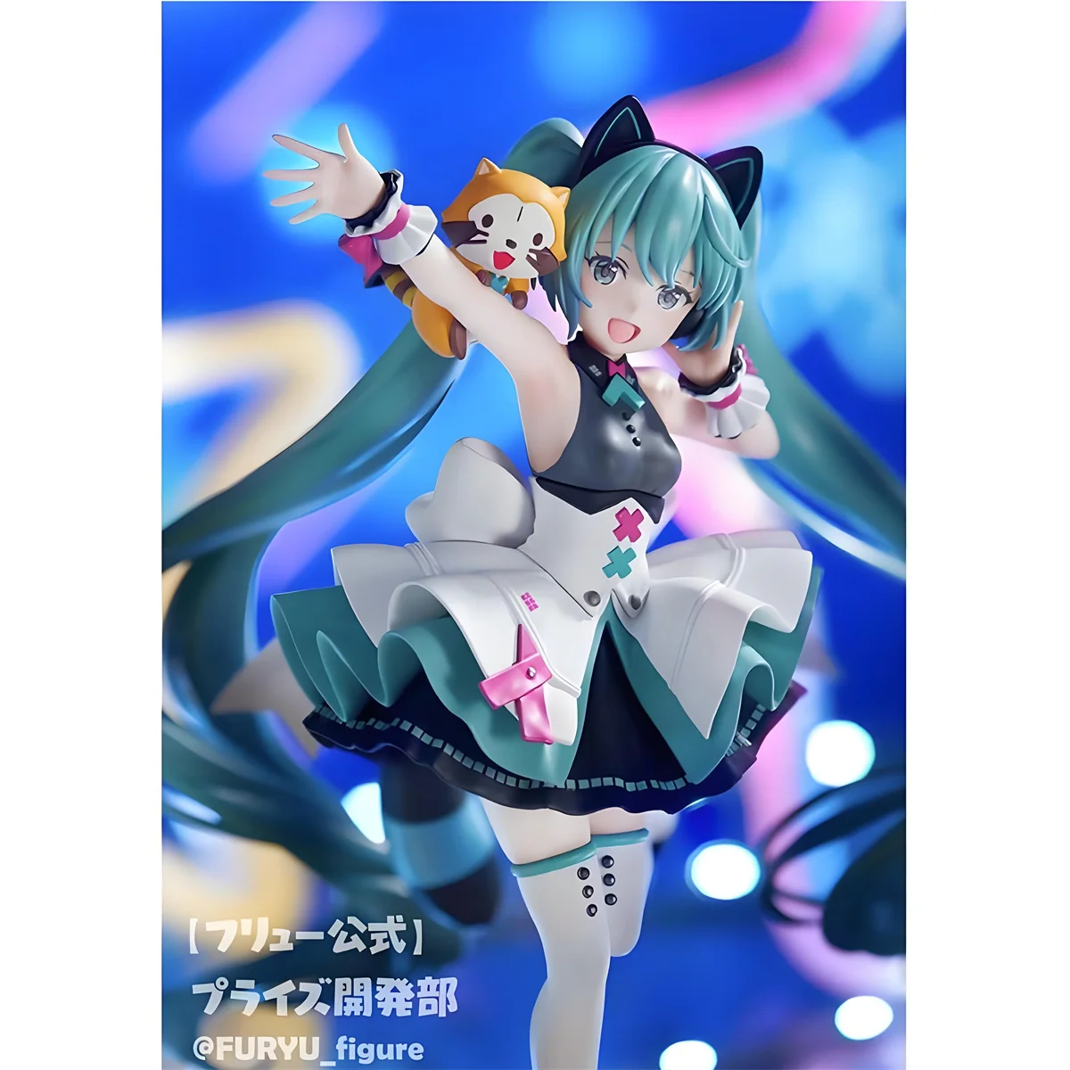 متوفر في المخزون FuRyu Exc∞d شخصية إبداعية Hatsune Miku Araiguma Rascal-Nuova Era- PVC 17 سم شخصيات الرسوم المتحركة نموذج مجموعة لعبة #4