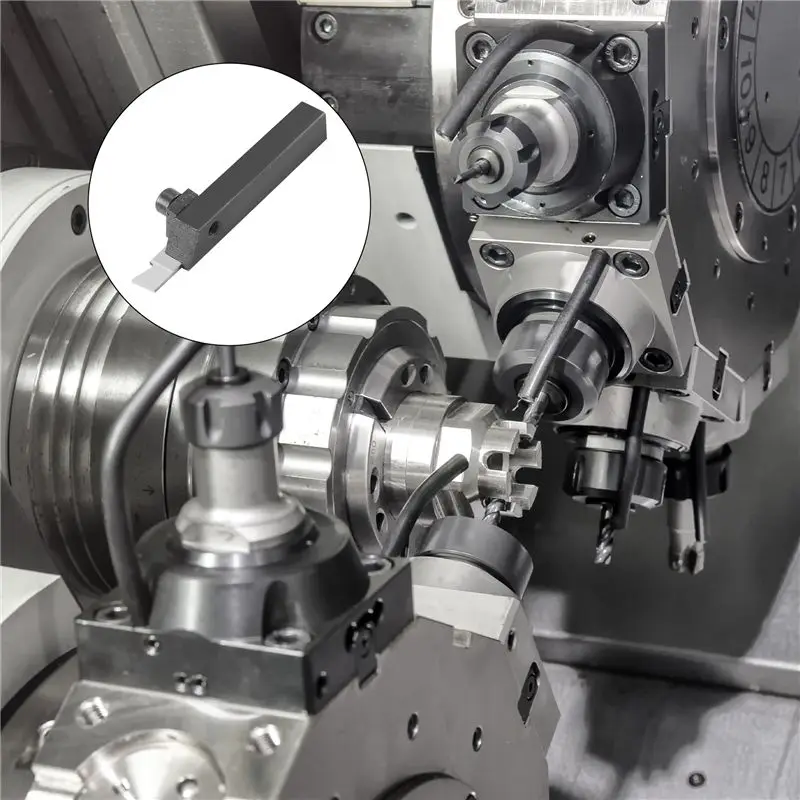 Happy New- Parting Off Tool Holder With Parting Blade SIEG S / N: 10145 Cut-Off Tool And Cutting Blade 10Mm