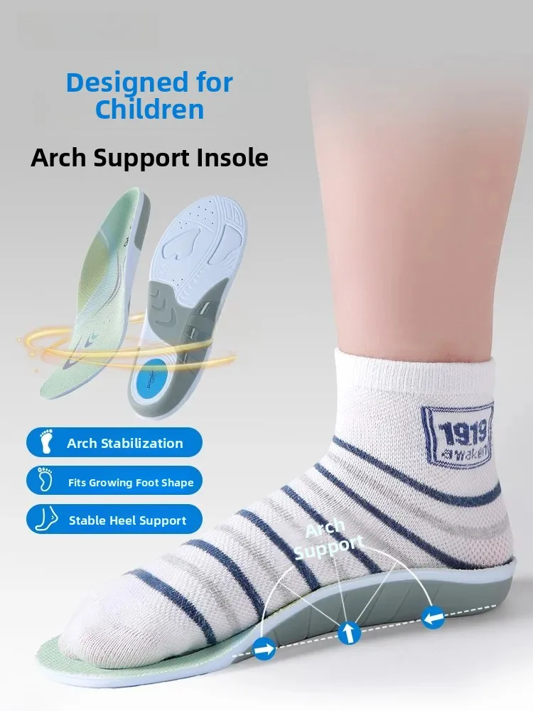 children's-arch-support-shoe-inserts-soft-mesh-eyelets-shock-absorption-anti-slip-sweat-absorbent-arch-pads-for-flat-feet
