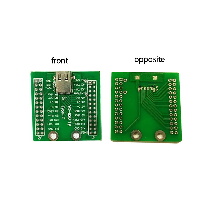 1PC USB3.1 Test Mother Seat C Type-C Data Cable Test Board With Board USB C Female With PCB Electronic Rack