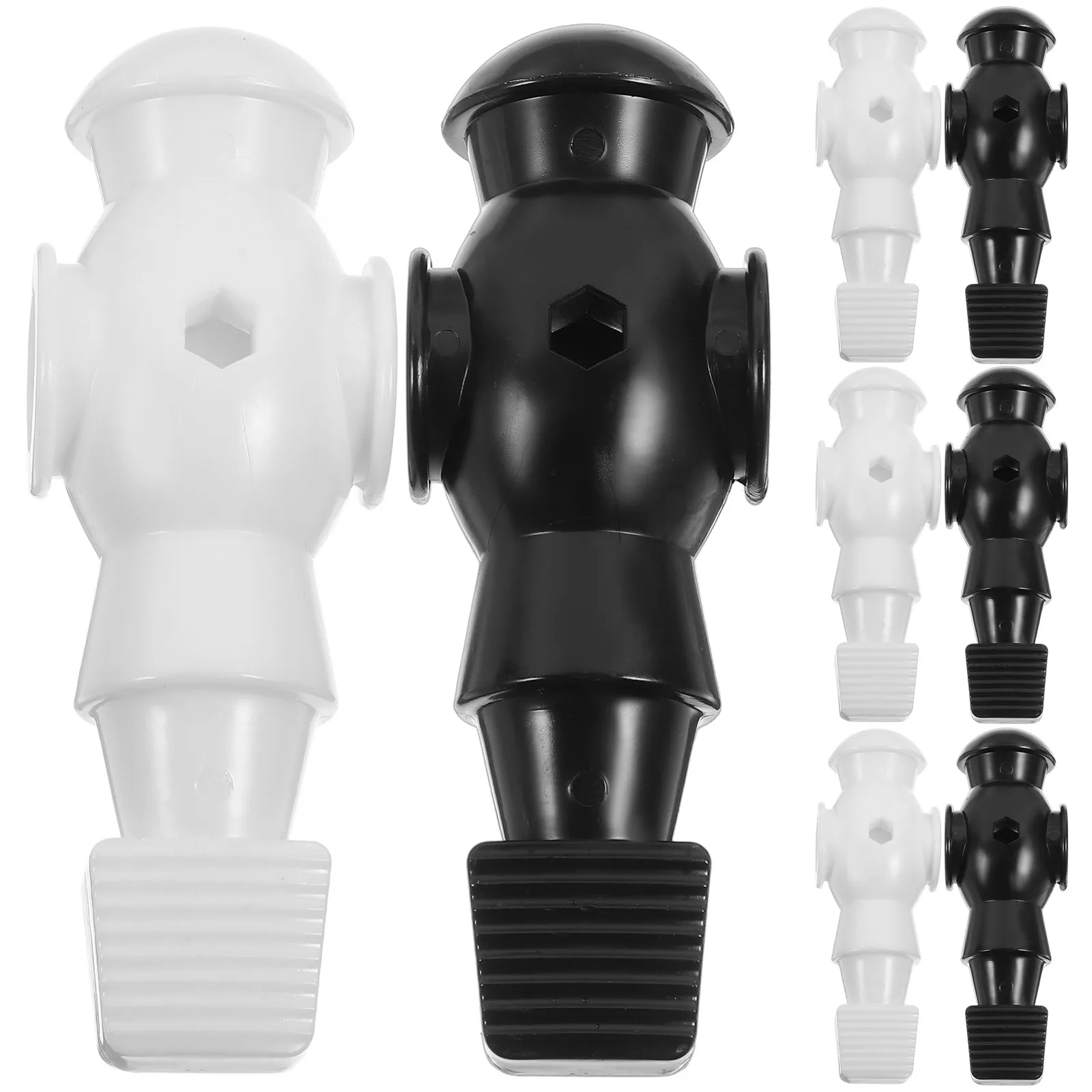 

26Pcs Foosball Table Football Players Plastic Replacement Figures for Standard Rods Table Football Accessories