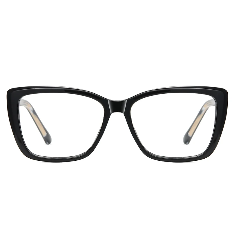 แว่นตาอ่านหนังสือทรงแคทอายสำหรับผู้หญิง รุ่น 82318 Retro Durable TR90 สำหรับสายตาสั้น สายตายาว และสายตาปกติ คุณภาพทางการแพทย์ พร้อมรับตัดเลนส์ตามใบสั่งแพทย์