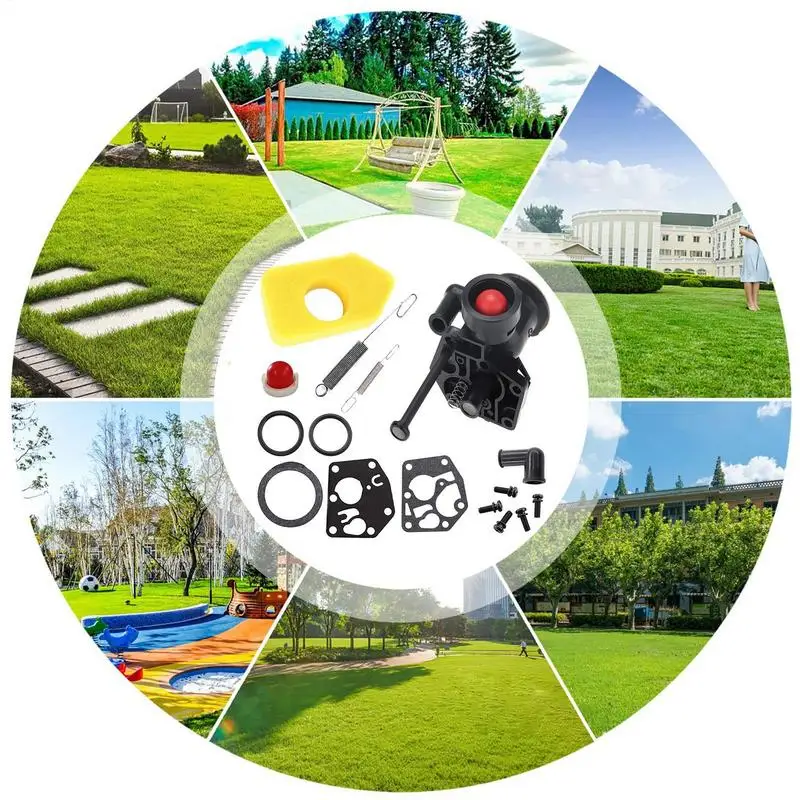 

Lawn Mower Replacements Accessories Complete Lawn Mower Fittings Set High Hardness Tools Garden Equipment With Screws Rubber