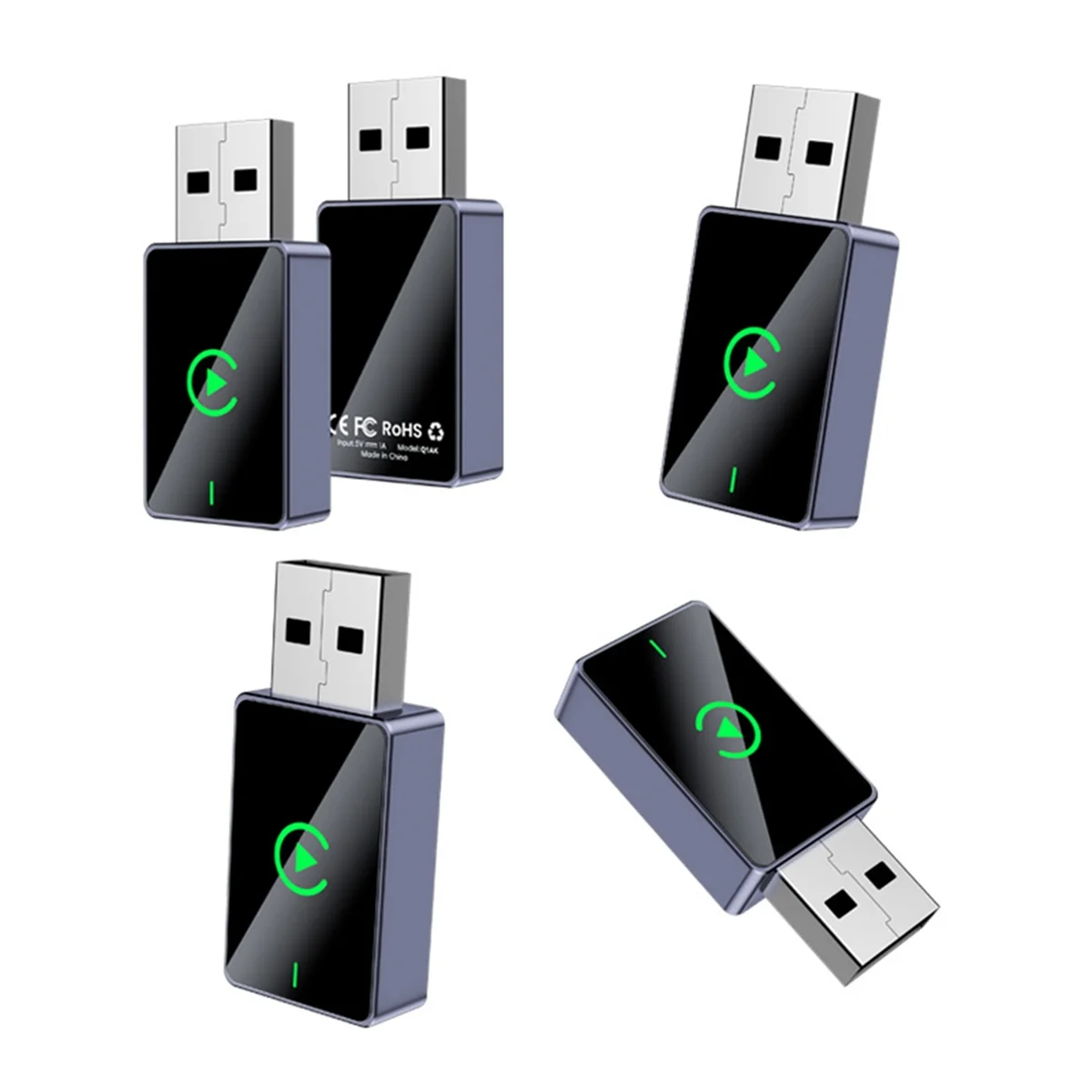 

НОВЫЙ 2в1 беспроводной Carplay Android Auto AI Box USB автомобильный ключ Bluetooth WiFi для проводной CarPlay/Android Auto Car Plug and Play