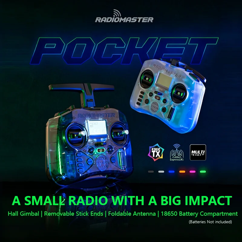 Radiomaster Pocket EdgeTX 2.4G - Drone Power Distribution Board recensie en prijs