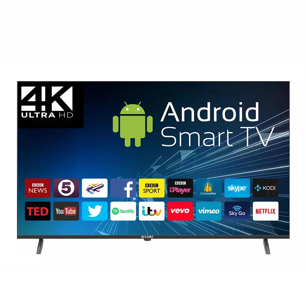 55 Inch Smart TV 4K Ultra HD Slim Body Android 9 11 12 Televisores Inteligentes 65 Inch Smart TV LED LCD Screen