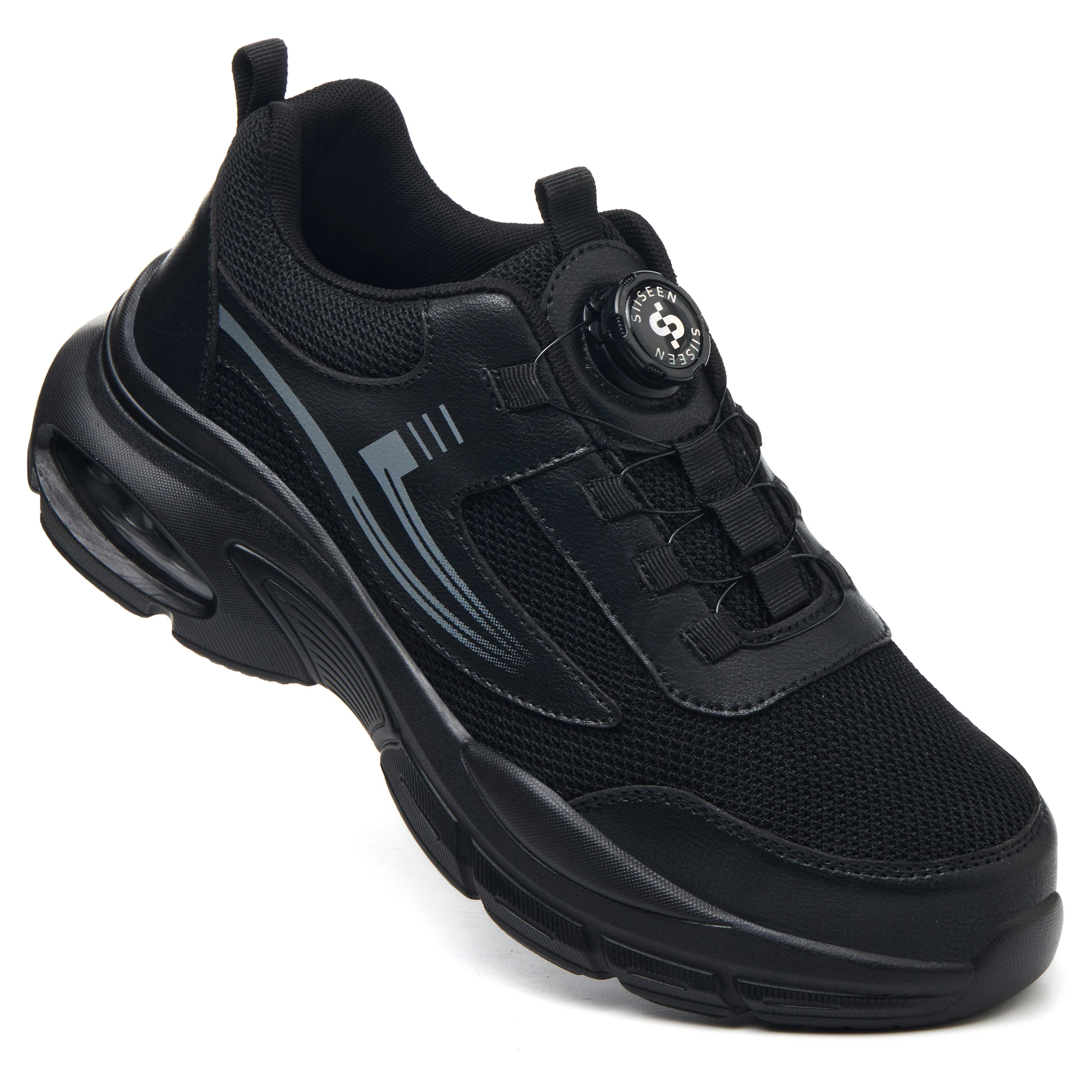 2026 New Rotating Button Fashion Sports Safety Protection Lightweight Comfortable Work Boots for Men And Women