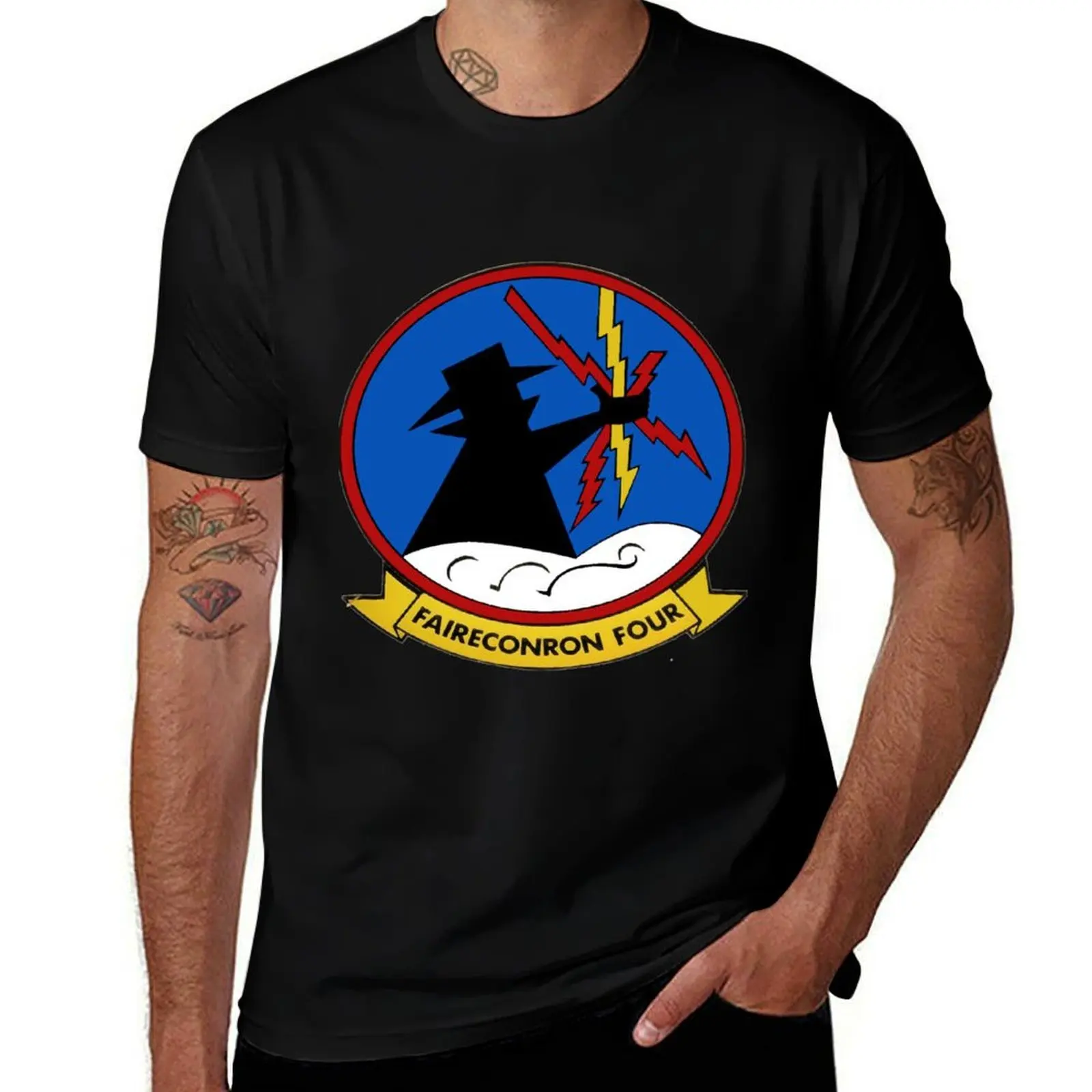 VQ-4 Shadows Pre-2015 T-Shirt Work Wear Simple Tee Shirt