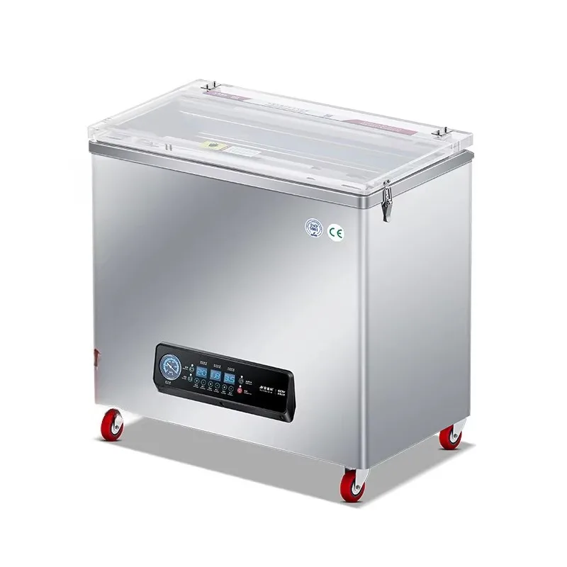 

Fully Automatic Commercial Dry Wet Dual Use Vacuum Machine Electric Food Rice Brick Packaging Sealing Stable Efficient Durable