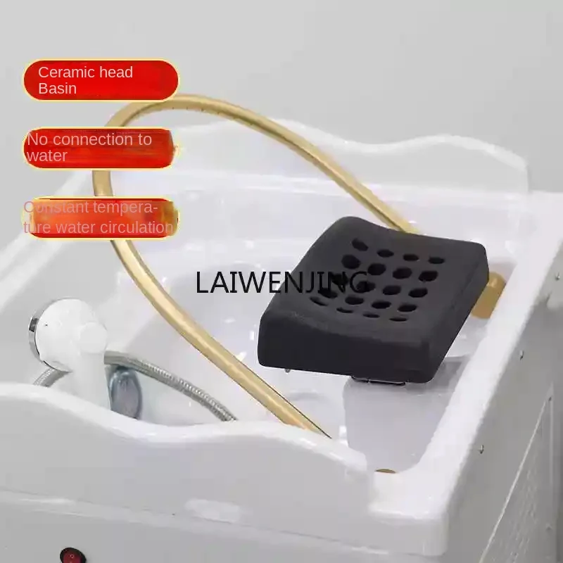 LYN mobile head basin is free of water connection, hair salon, barber shop special fumigation water circulation