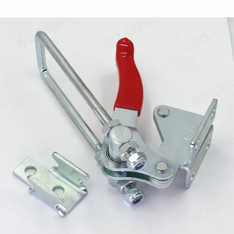 BO GONG GH-40344 Latch-Action Toggle Clamp Quick Release U Bolt Self-lock Catch Clip 900Kg Capacity toggle clamp latch GH40344