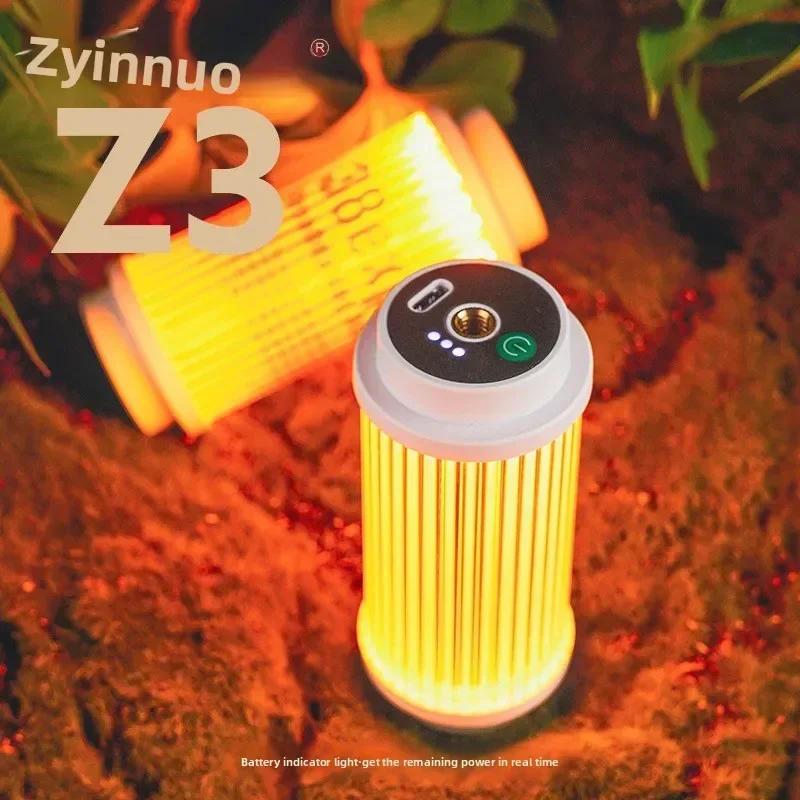 Z3 2000mAh 38 Explore USB Camping Light Rechargeable Camping Lanterns Outdoor Tripod Tent Lamp Powerful Mini LED Flashlights view 6