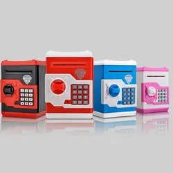 Electronic Piggy Bank for Kids, Mini ATM Coin Box, Password Lock, Great Gift Toy for Children, Drop Shipping