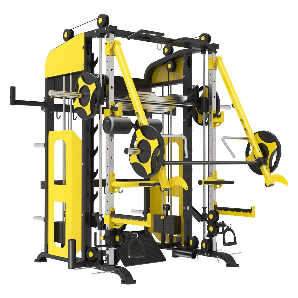 For New Style Fitness Equipment Squat Rack Multi Functional Trainer Smith Machine