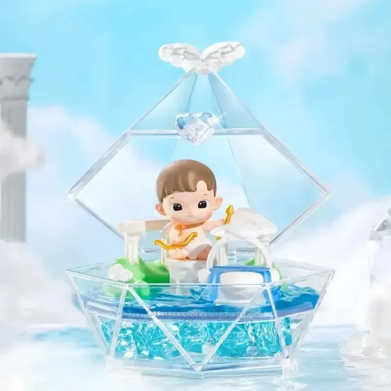 POP MART التمنيات في أطراف أصابعك سلسلة صندوق أعمى اللعب Kawaii أنيمي عمل الشكل سطح المكتب الديكور مفاجأة صندوق الغموض #2