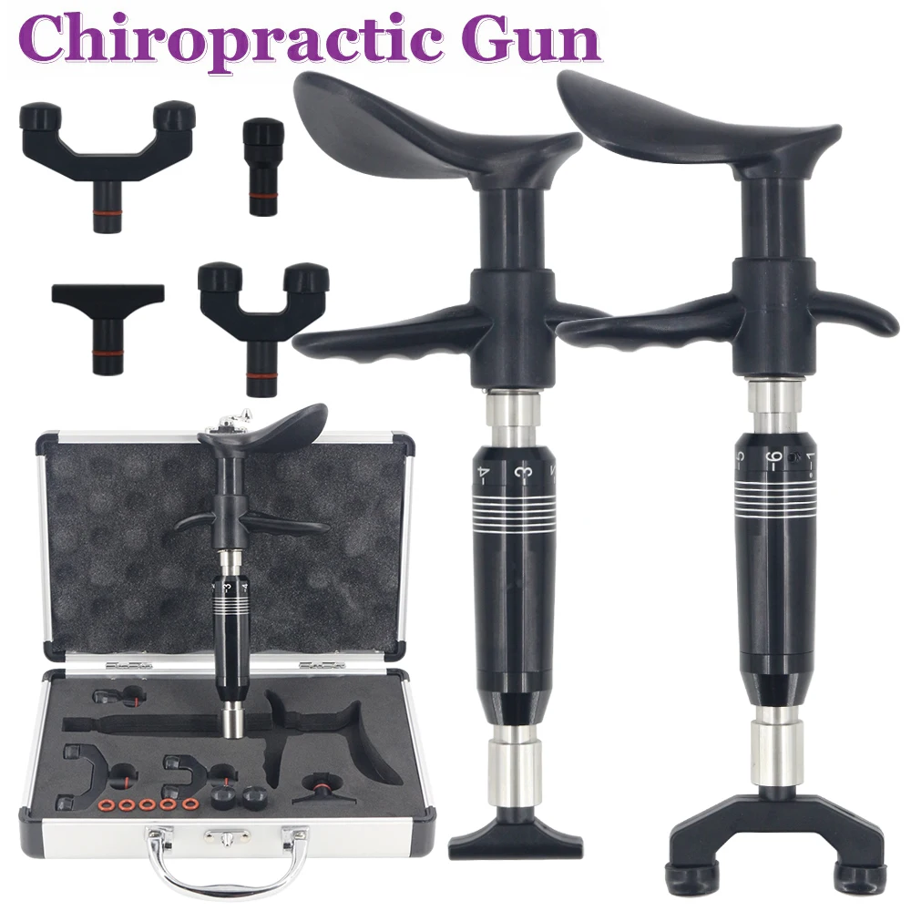 

Chiropractic Adjusting Tool 6 Levels Manual Chiropractic Massager Vertebration Tools Health Care Massager Home Use Massage Gun