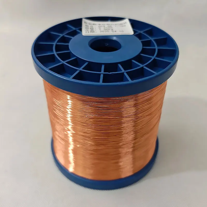 1Kg/roll QA-1/155 CCA Direct-Welded Copper-clad Aluminum Enameled Wire Polyurethane Enamelled Wire 0.13-1.2mm Enamelled CCA Wire