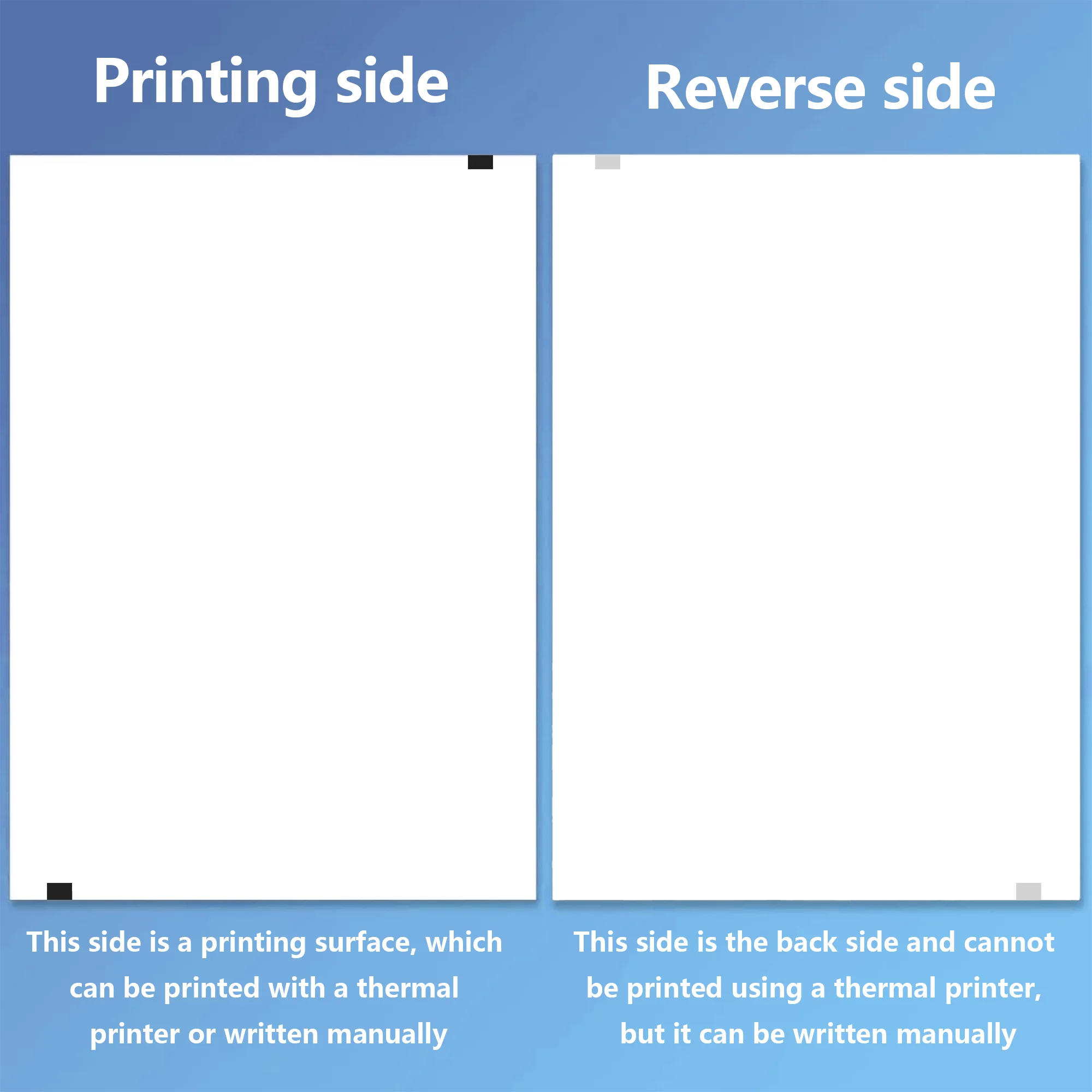 100 Sheets A4 Thermal Paper Printing Paper 210x30mm Suitable For A4 Wireless Bluetooth Thermal Printer Fax Machine Paper