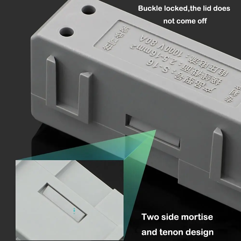 Quick Electrical Cable Splice High Power High Power Splitter Conductor Brass Quick Terminal Block Fast Connector Electrical