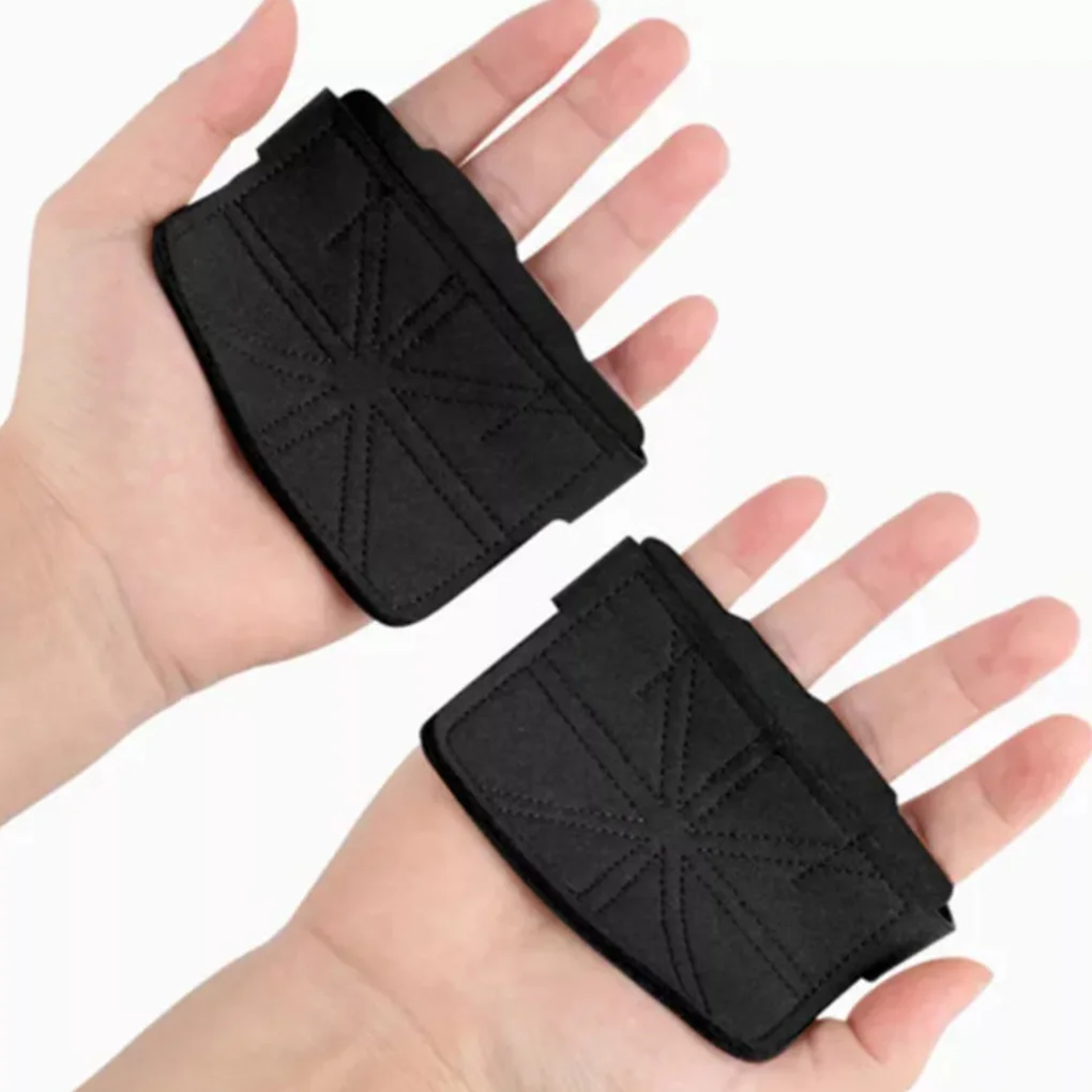 Pack of 2 Weight Lifting Gloves Fitness Grips Training Women Men Green