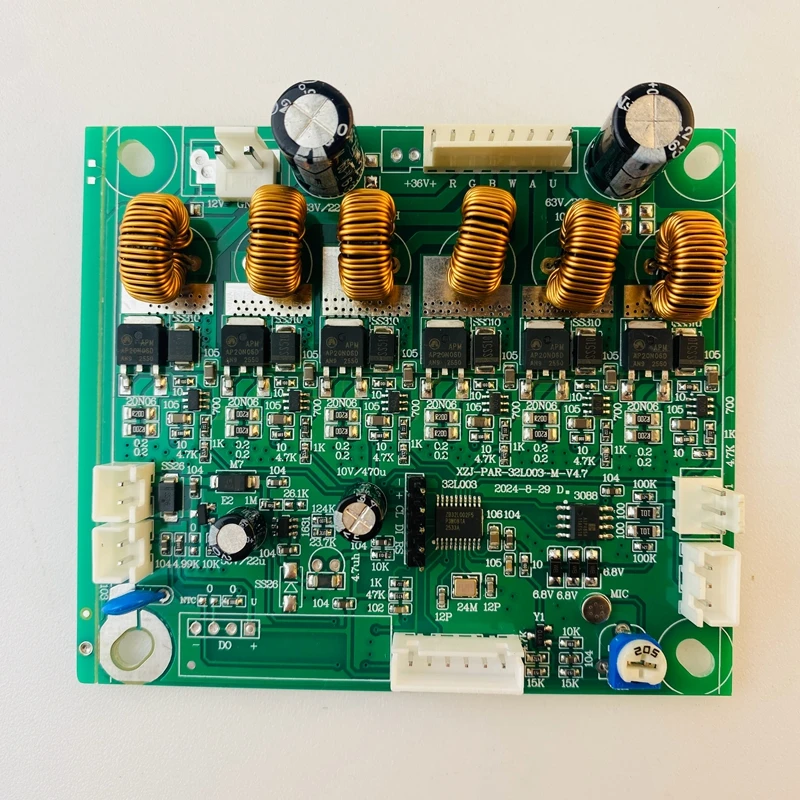 LED Par Light Control Board Split Mainboard XZJ 6in1 LED Par Light Theater Lighting Mainboard
